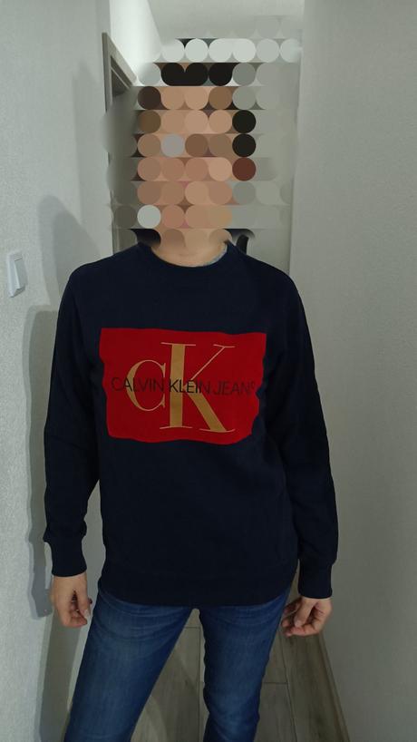 Mikina calvin č.s, calvin klein,m