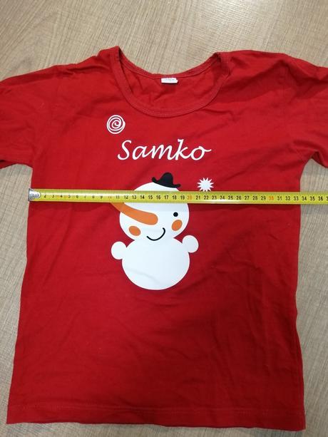 Tricko s dlhym rukavom, velkost 104-110, 104