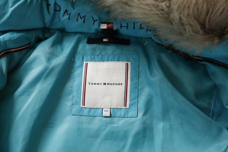 Páperova bunda tommy hilfiger veľk 116, tommy hilfiger,116