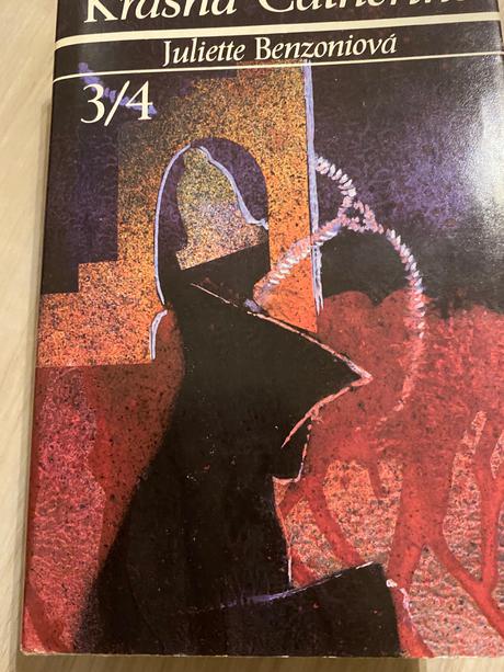 Krásna retro stará kniha krásna catherine 3,4 diel,