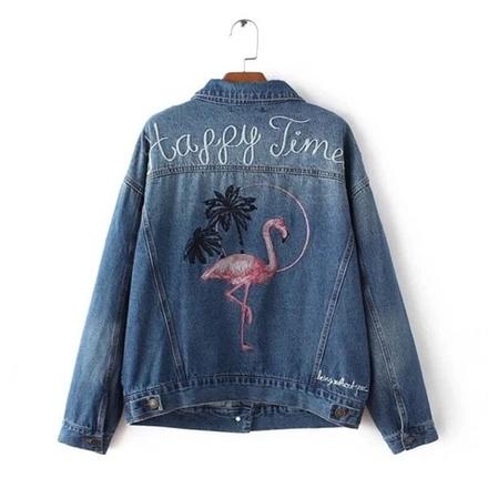 Riflova bunda flamingo, s