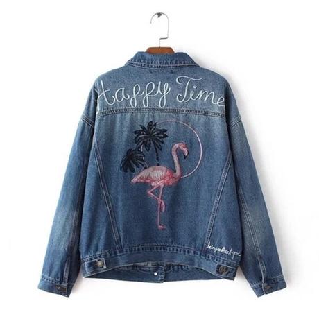 Riflova bunda flamingo, s