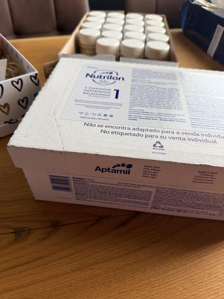 Aptamil ha pre 90ml -blíži sa dátum spotreby, 