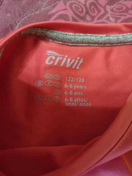 Športové tričko, lupilu,128