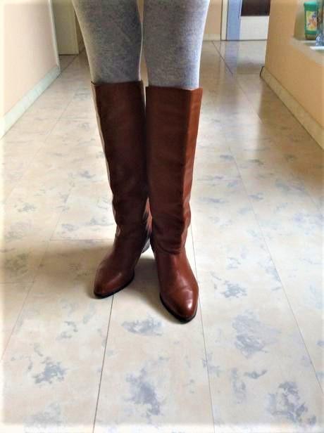 Celokožené čižmy č. 39/40, 39