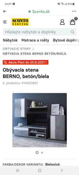 Kto má takúto obývaciu stenu?