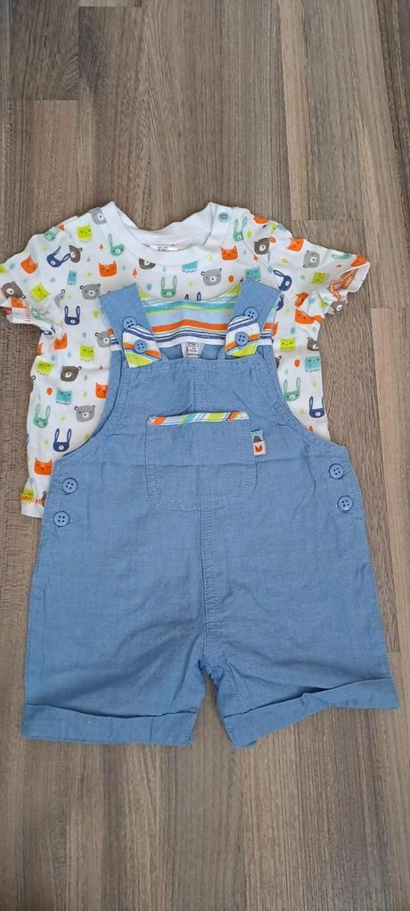 Letný set f&f (tričko a kraťasy na traky), veľ. 68, f&f,68