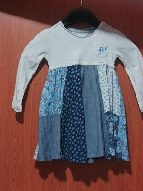 Dievčenske šatočky v štýle patcheswork, f&f,92