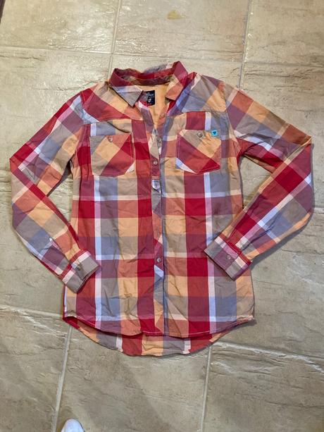 Dámska kockovaná košela, house,xs