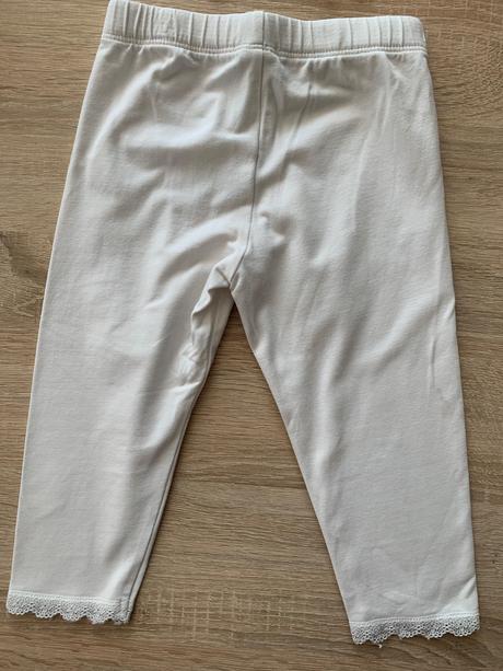 3/4 legíny lindex s čipkou, lindex,98