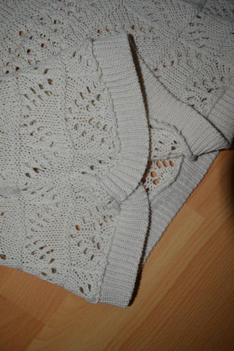 Nenosené pletené-hačkované šaty bennoti, veľ.44/46, 44