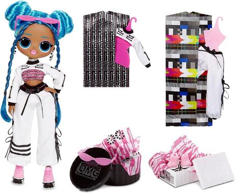 Lol surprise omg 2 bábiky roller chick and chillax,
