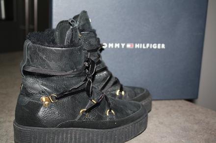 Tommy hilfiger teple cizmy vel.36, tommy hilfiger,36