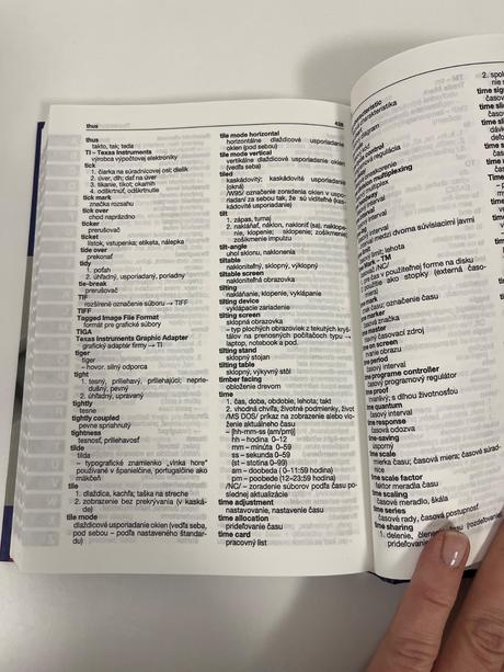 Anglicko-slovenský slovník výpočtovej techniky, 