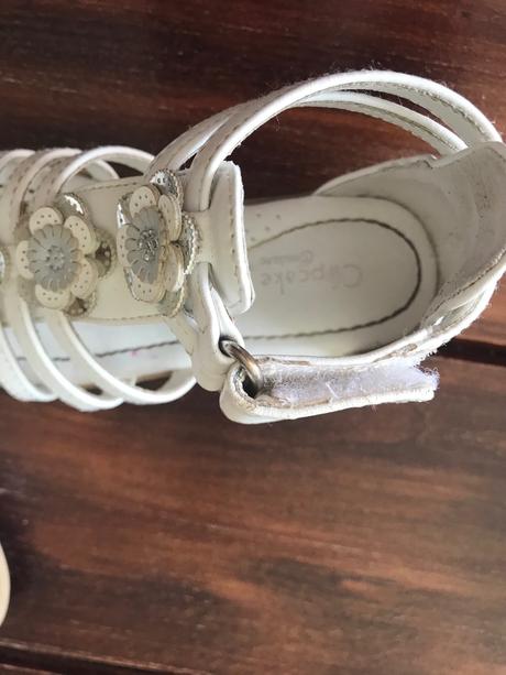 Biele sandalky c.26, cupcake,26