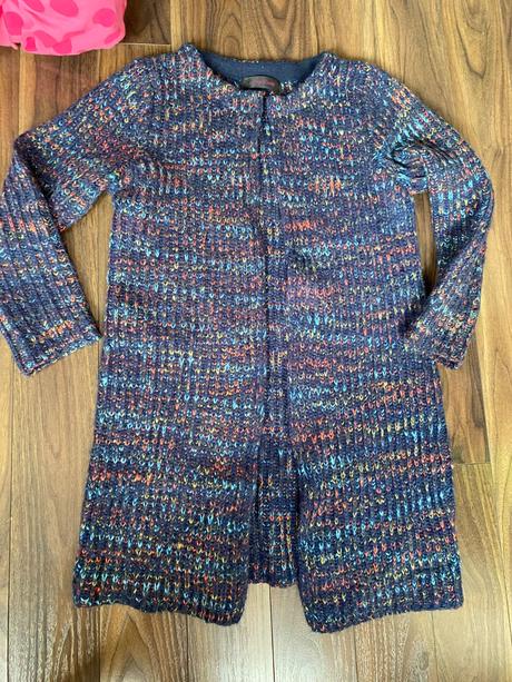 Dlhy pletený kardigan, m