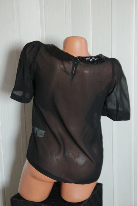 Čierna blúzka gate s/m, s