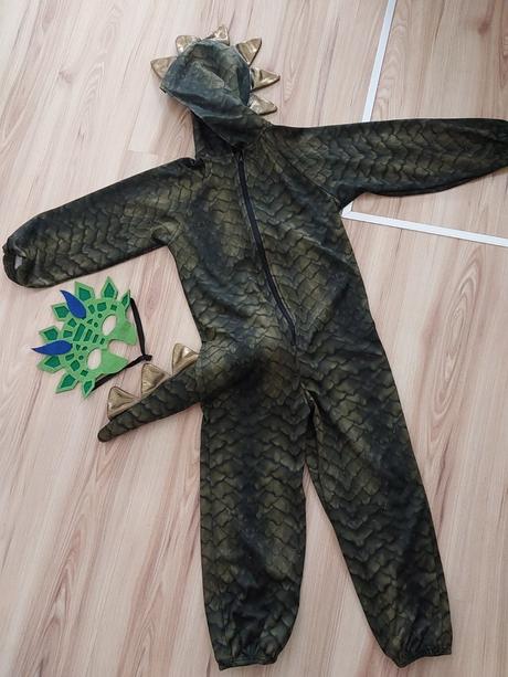 Karnevalových kostým drak / dinosaurus / krokodíl, 