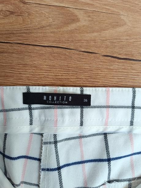 Kockovane nohavice mohito 36, mohito,36