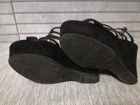 Sandále na platforme, 38