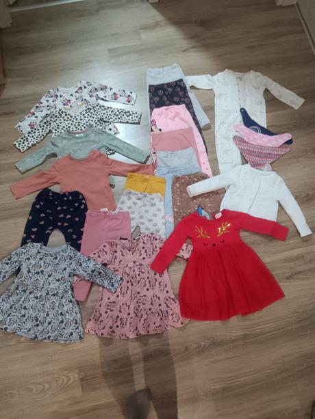 Balík oblečenia pre dievčatko, 86–98