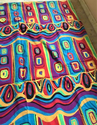 Pestrá obliečka na paplón picasso,