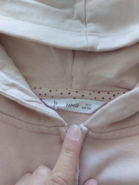 Mikina mango c.128 - iba opraná, mango,128