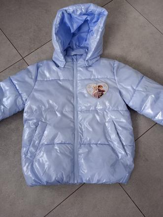 H&m zimná bunda frozen 122/128, h&m,122