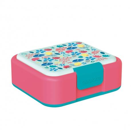 Quokka Kids Twist Flowers - Boîte à Sandwich Enfant Anti-Fuite 3 Compartiments Motif Fleurs Mignon Quokka Kids Twist Flowers - Boîte à Sandwich Enfant Anti-Fuite 3 Compartiments Motif Fleurs Mignon