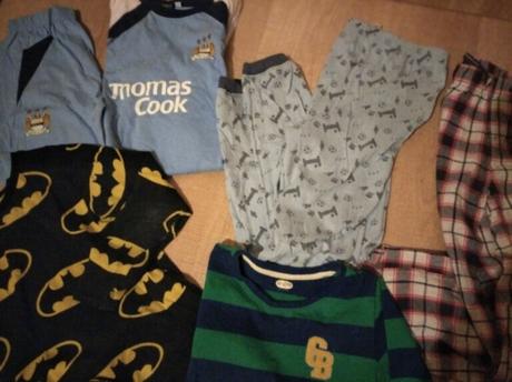 Pyžamká 140,146(cena za všetko), admiral,140