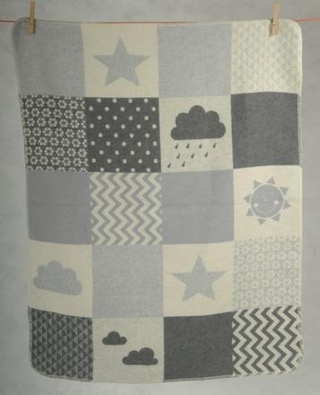 Df juwel deka obláčiky šedá, 