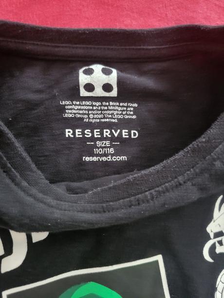 Tričko ninja go 110/116, reserved,110