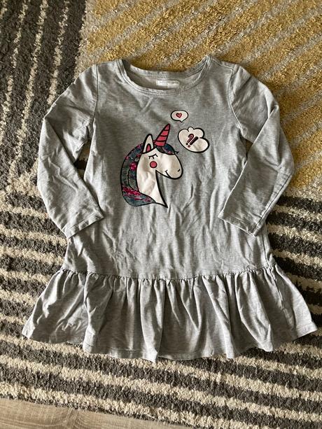 Teplákové šaty s jednorožcom, sinsay,134