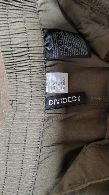 Dámske/dievčenské kapsáčové nohavice,, h&m,30