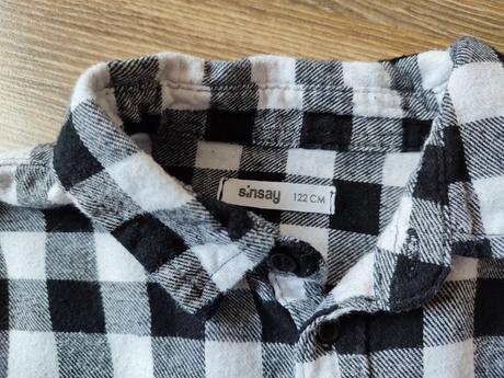 Flanelova košeľa, sinsay,122