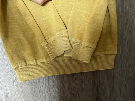 1x obleceny svetrik, reserved, 110, horcicovo-zlty, reserved,110