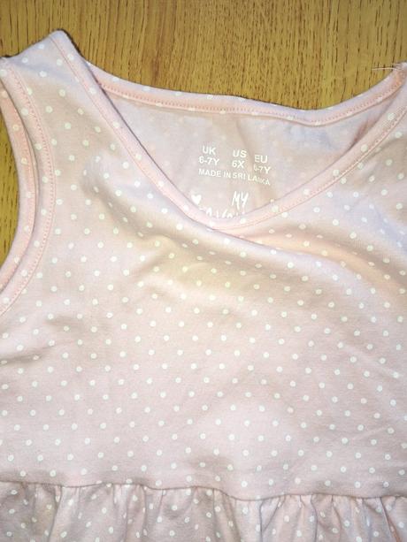 Šaty s bodkou v.116/122, f&f,116