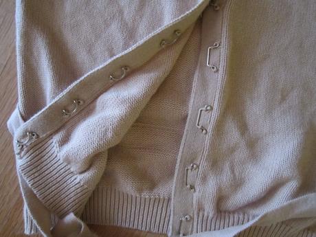 Pletená vesta--xs, xs