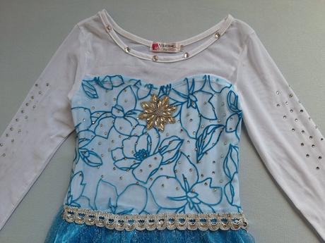 Ľadová kráľovná / elsa kostým veľ.128-140,