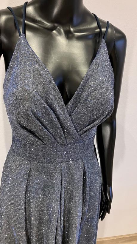Dámske trblietavé spoločenské šaty (uni), l / m / s