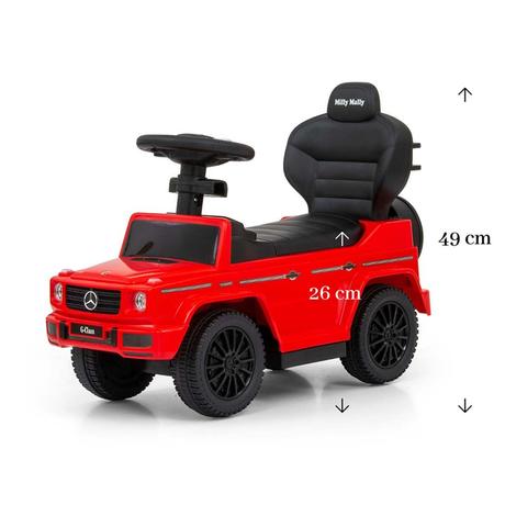 Detské odrážadlo s vodiacou tyčou mercedes g350d,