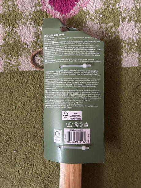 Kefa na čistenie grilu,