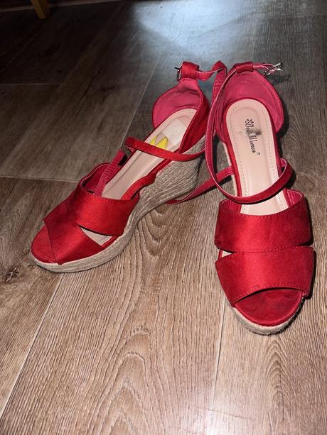 Cervene sandale, 41