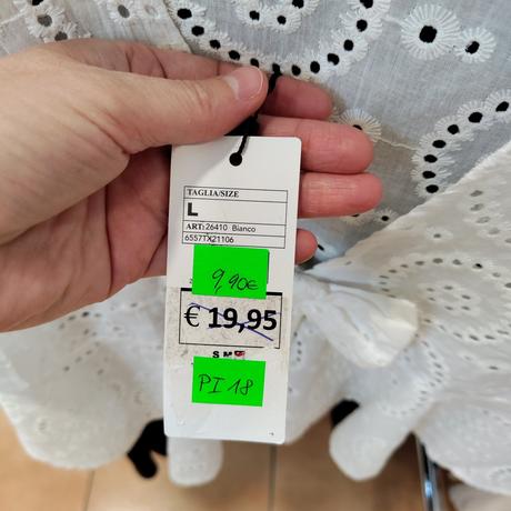 Madeirový top piazza italia veľ. l, piazza italia,m