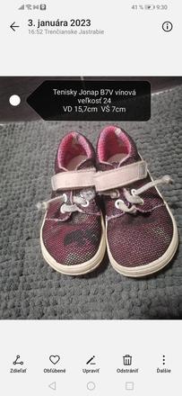 Tenisky jonap, jonap,24