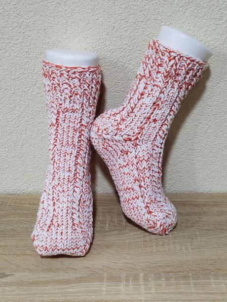 Pletené ponožky 66, 39 / 40