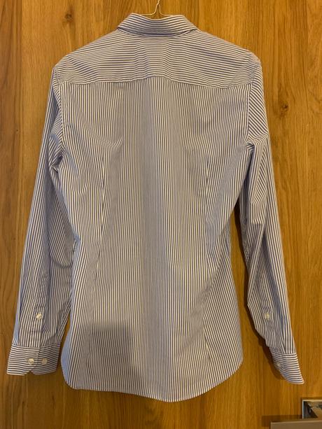 Košeľa pruzkovana, h&m,s