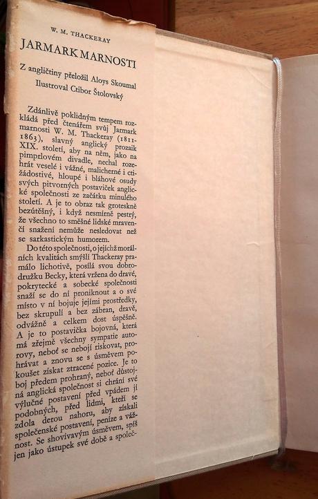 Jarmark marnosti 1. 2. , w. m. thackeray, 