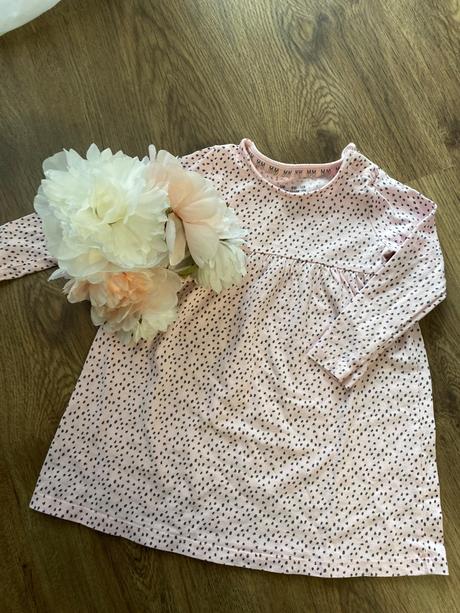 Bodkované šatiky h&m, f&f,86