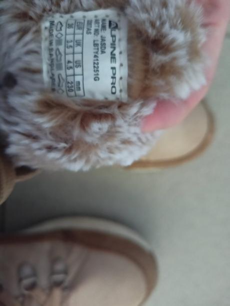 Čižmy zimné zn. alpine pro, veľ. 36, alpine pro,36